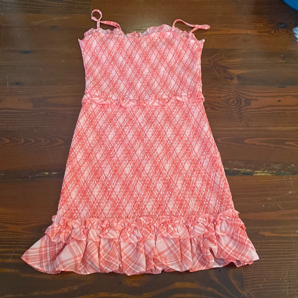 Pink Scrunch Dress